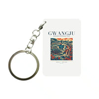 Thumbnail for GWANGJU - Poster - Key Chain - White