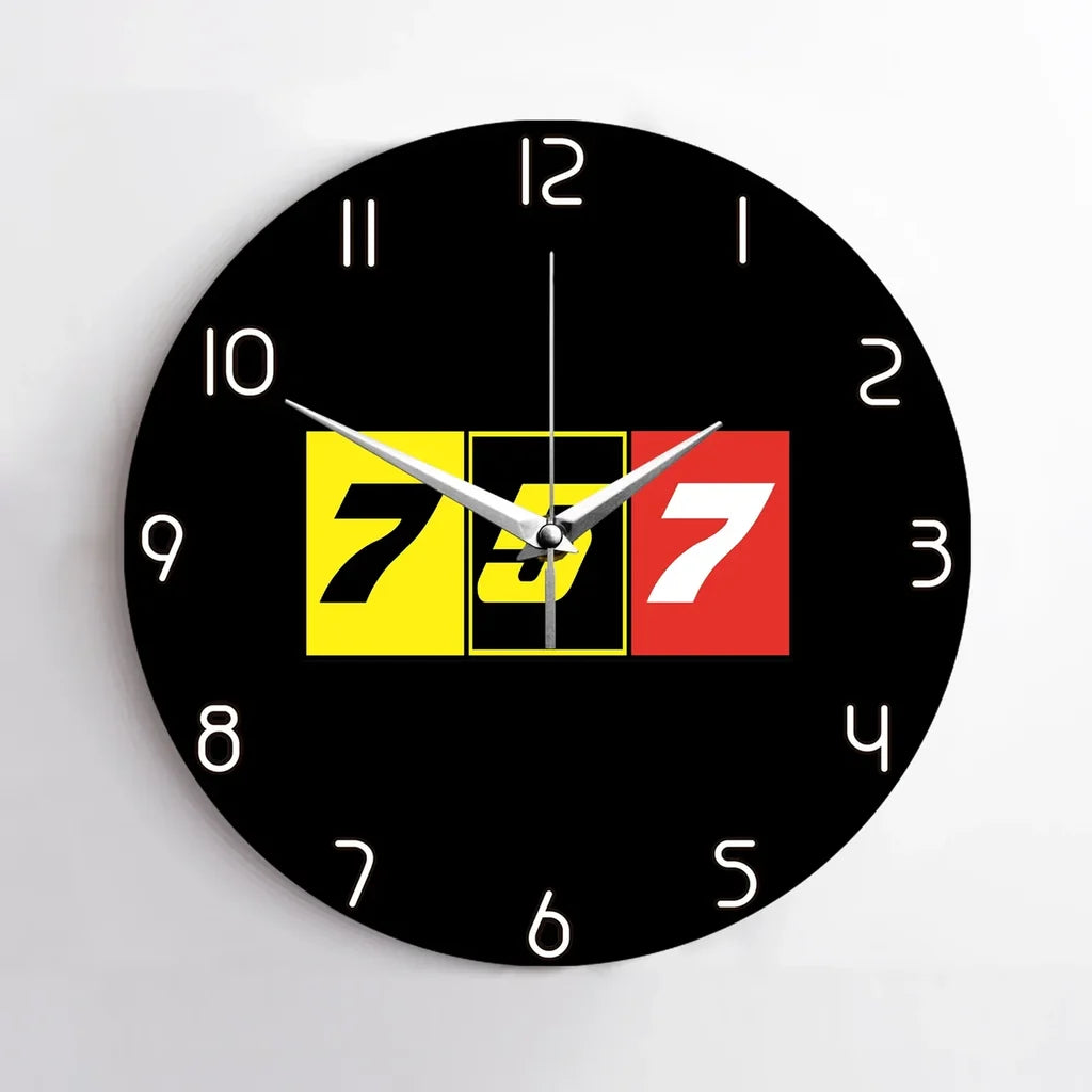 Boeing 757 Wall Clock - view 2
