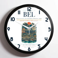 Thumbnail for Belem Val de Cans - Julio Cezar Ribeiro International Airport BEL Wall-Clock Framed - White