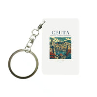 Thumbnail for CEUTA - Poster - Key Chain - White