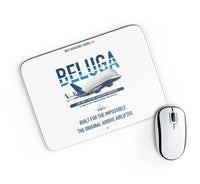 Thumbnail for Airbus A300-600ST BelugaST design on white rectangle mouse pad