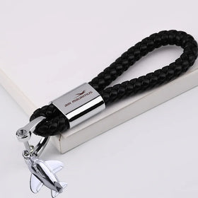Air Mauritius Airlines Design Leather Car Key Chains