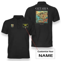 Thumbnail for GETARIA - Poster - Double-Side Polo - Black + Name