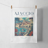 Thumbnail for AJACCIO - Poster - Towel - White