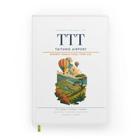 Thumbnail for Taitung Airport (TTT) design on white notebook