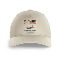 Thumbnail for Transall C-160D design on beige printed hat