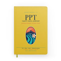 Thumbnail for Tahiti Faa'a Airport (PPT) design on yellow notebook