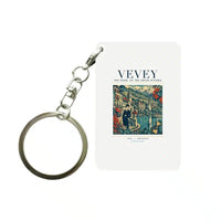 Thumbnail for VEVEY - Poster - Key Chain - White