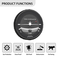 Thumbnail for Airplane Instruments-Turn Tire Cover - view 2