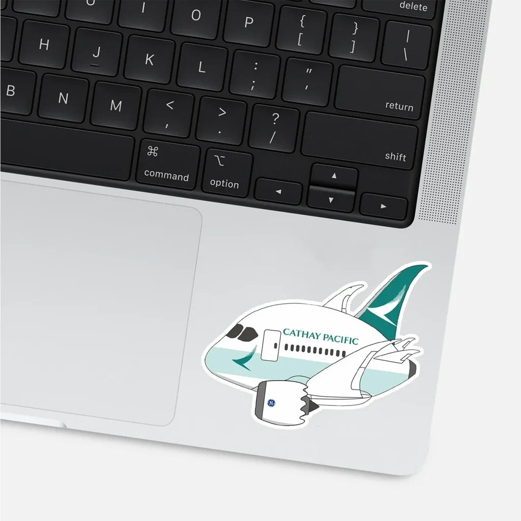Cathay Pacific Boeing 787 Airplanes sticker