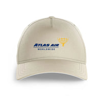 Thumbnail for Atlas Air logo printed on beige cap