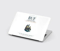 Thumbnail for Buffalo Niagara International Airport (BUF) design on white MacBook case