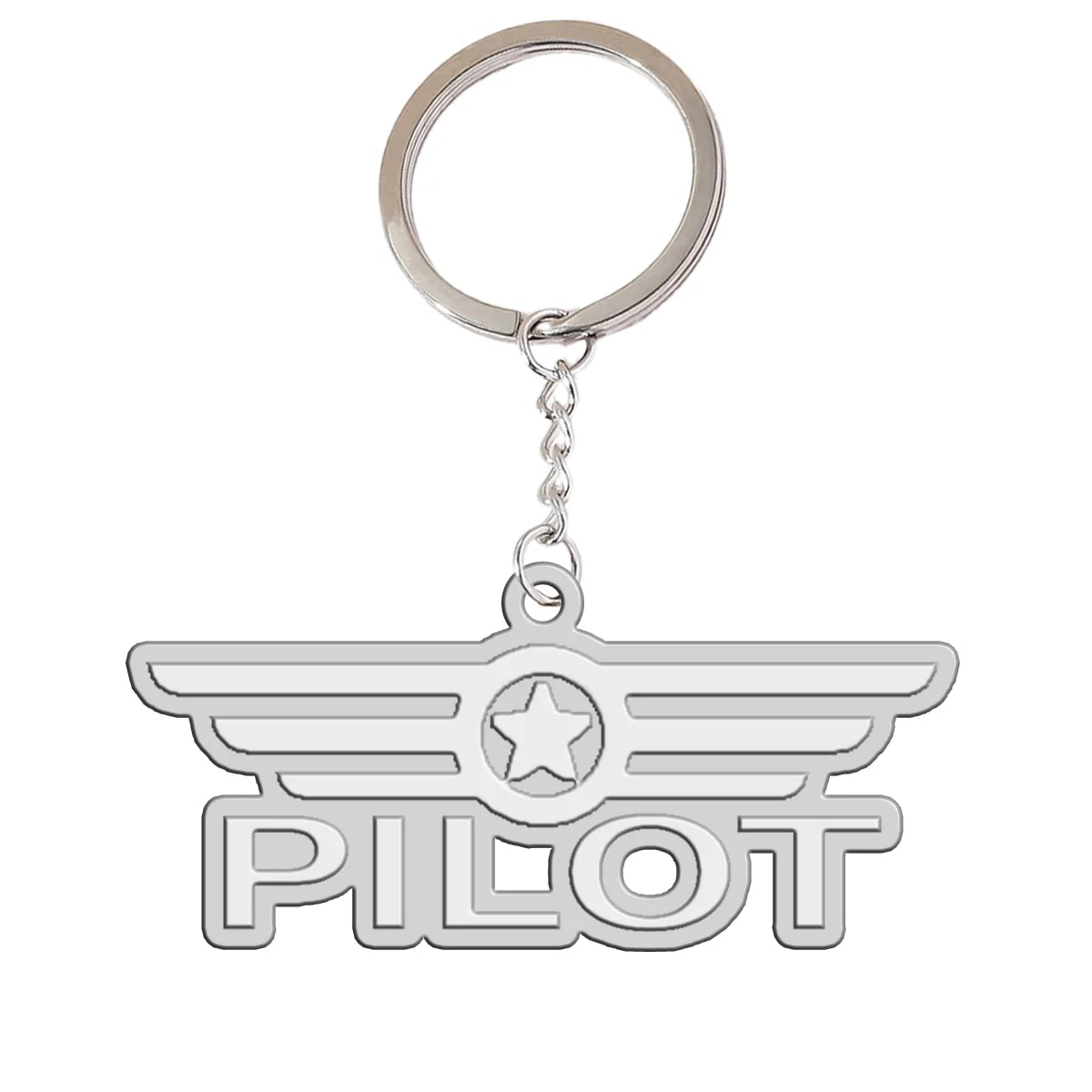 Pilot & Badge Key Chain - view 2