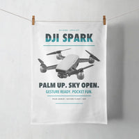Thumbnail for DJI Spark design on white towel