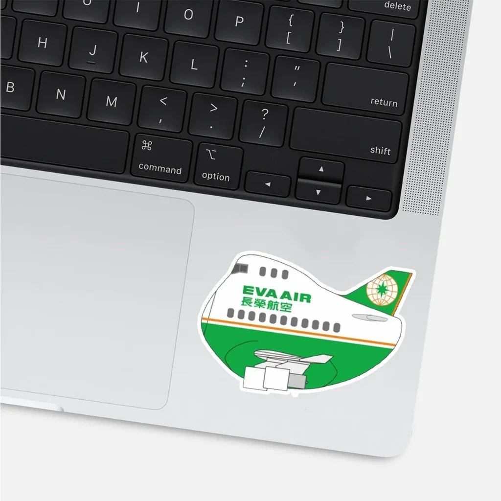 EVA Air Boeing 747 Airplanes sticker