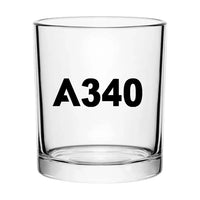 Thumbnail for Customisable Airbus A340 Whisky Glass - view 2