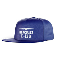 Thumbnail for Military Transport Airplane C 130 snapback - blue