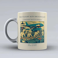 Thumbnail for VINTAGE G4374 - The Flight Kitchen Ballet - Ceramic Mug design on beige