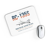 Thumbnail for RC-135S Cobra Ball design on white rectangle mouse pad