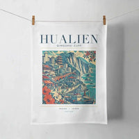 Thumbnail for HUALIEN - Poster - Towel - White