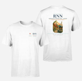 Double-Side Printing — Bornholm Airport (RNN) Double-Side T-Shirt