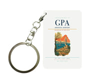 Thumbnail for Araxos Airport (GPA) design on white key chain