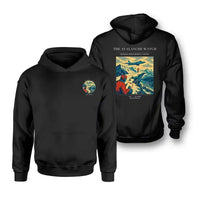 Thumbnail for VINTAGE G4344 - The Avalanche Watch - Double-Side Hoodie design on black double side