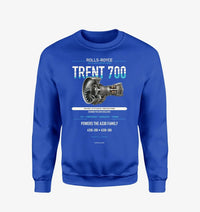 Thumbnail for TRENT 700 design on blue sweatshirt