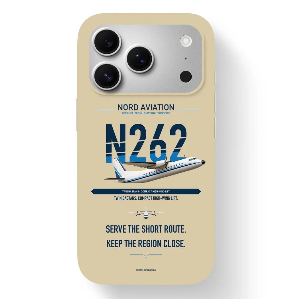 Nord 262A Case design on beige iphone case