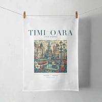 Thumbnail for TIMIȘOARA - Poster - Towel - White