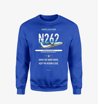 Thumbnail for Nord 262A design on blue sweatshirt