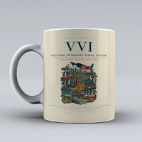 Thumbnail for Viru Viru International Airport VVI Mug - Beige
