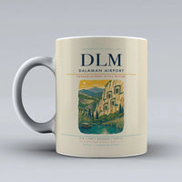 Thumbnail for Airport DLM Mug design on beige dalaman