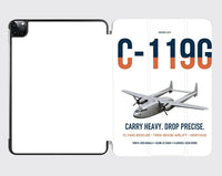 Thumbnail for C-119G Flying Boxcar design on white ipad tablet case
