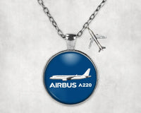 Thumbnail for Airbus A220 Necklace - view 2