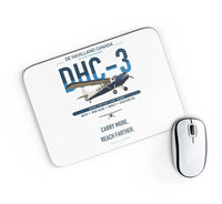 Thumbnail for DHC-3 Otter design on white rectangle mouse pad