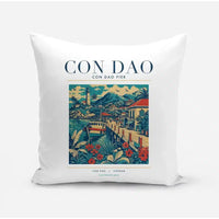 Thumbnail for CON DAO - Poster - Pillow - White
