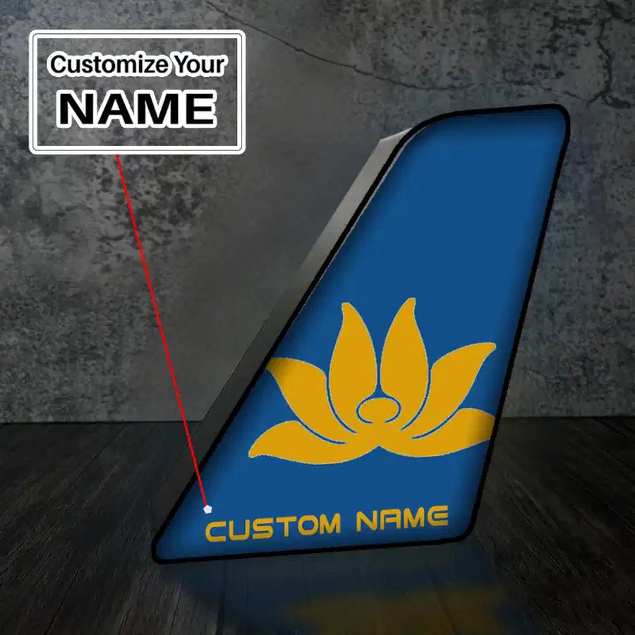 Customisable Vietnam Airlines 3D Lamp - view 2