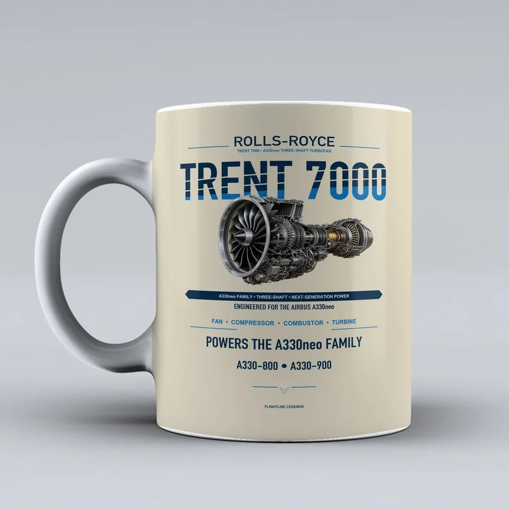 7000 Mug design on beige trent