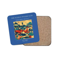 Thumbnail for The Sunday Polish Club - Designed Coasters design on blue 1-piece