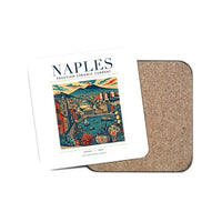 Thumbnail for NAPLES - Poster - Coaster - White