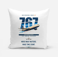 Thumbnail for Boeing 767-300F design on white pillow