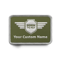 Thumbnail for Customisable Born to Fly Embroidery Patch - view 2