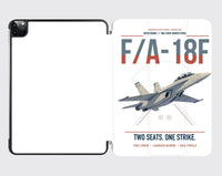 Thumbnail for F-A-18F Super Hornet design on white ipad tablet case