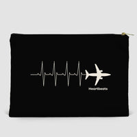 Thumbnail for Aviation Heartbeats Zipper Pouch - view 2