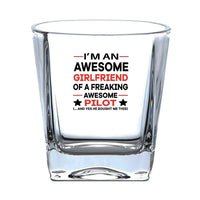 Thumbnail for Customisable I am an Awesome Girlfriend Whisky Glass - view 2