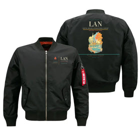 Capital Region International Airport (LAN) Bomber Jacket
