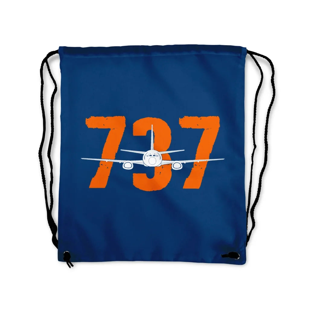 Boeing 737 Drawstring Bag - view 2