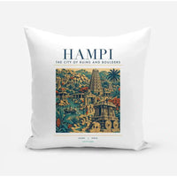 Thumbnail for HAMPI - Poster - Pillow - White