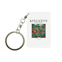 Thumbnail for KINGSTON - Poster - Key Chain - White